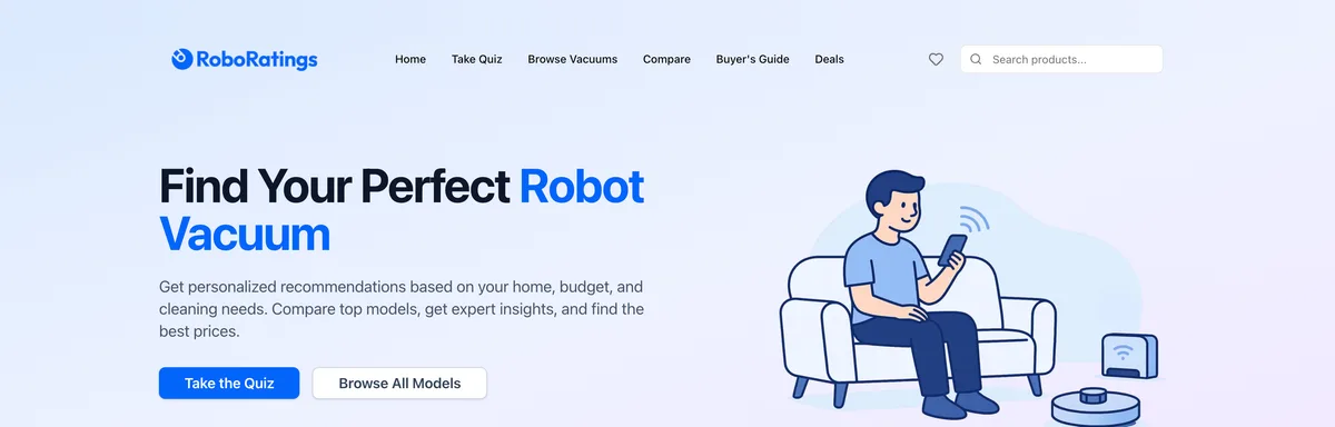 RoboRatings homepage